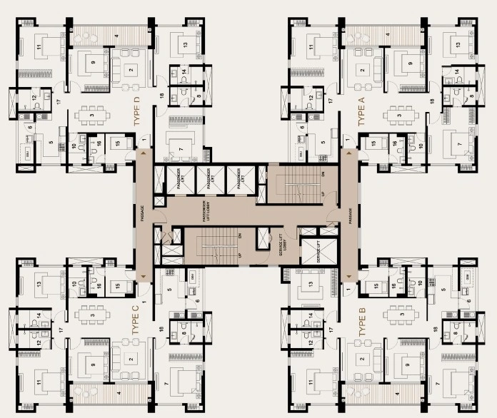 Gallery of Ambuja Utpalaa of Tower Realestate