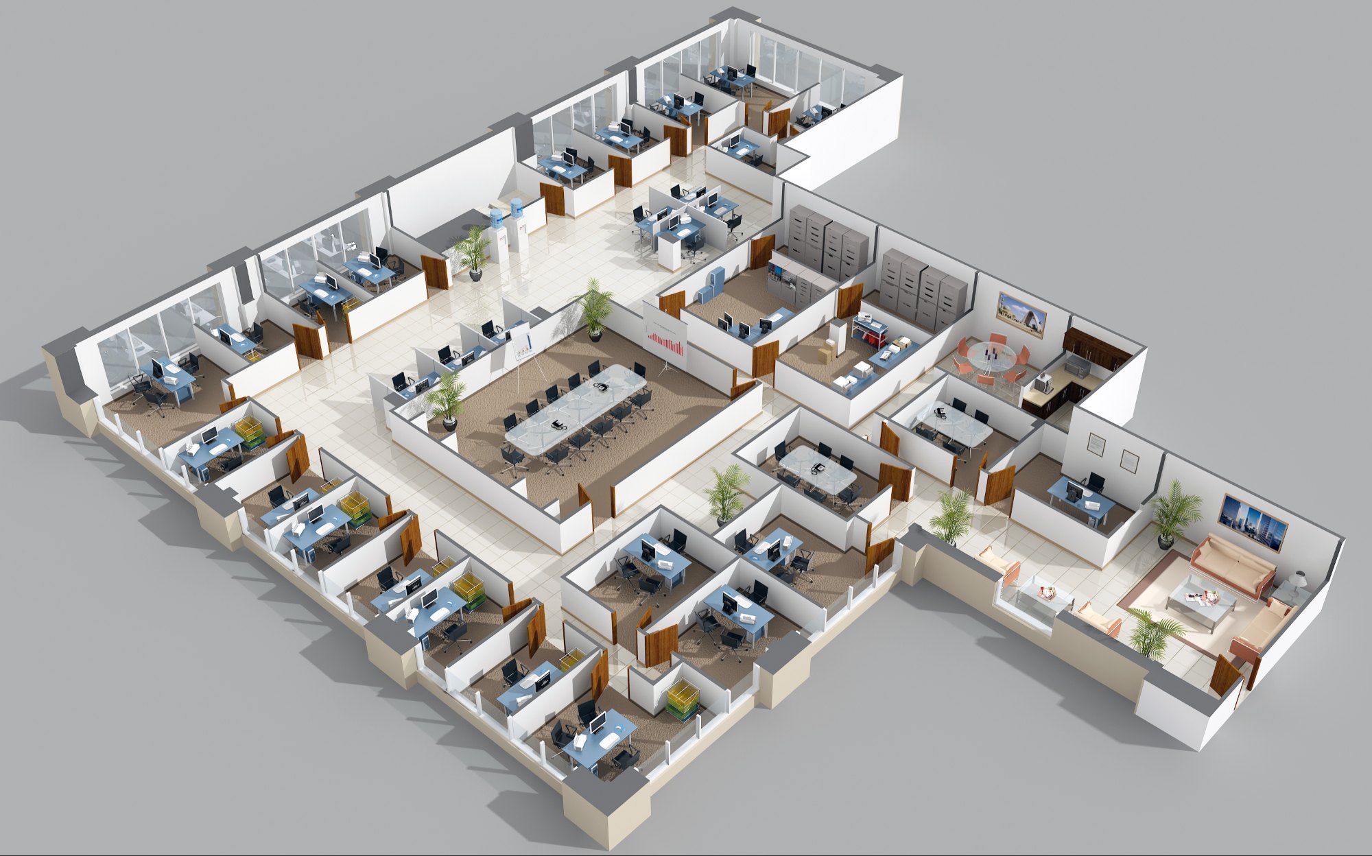 Commercial Project Visuals of Tower Realestate