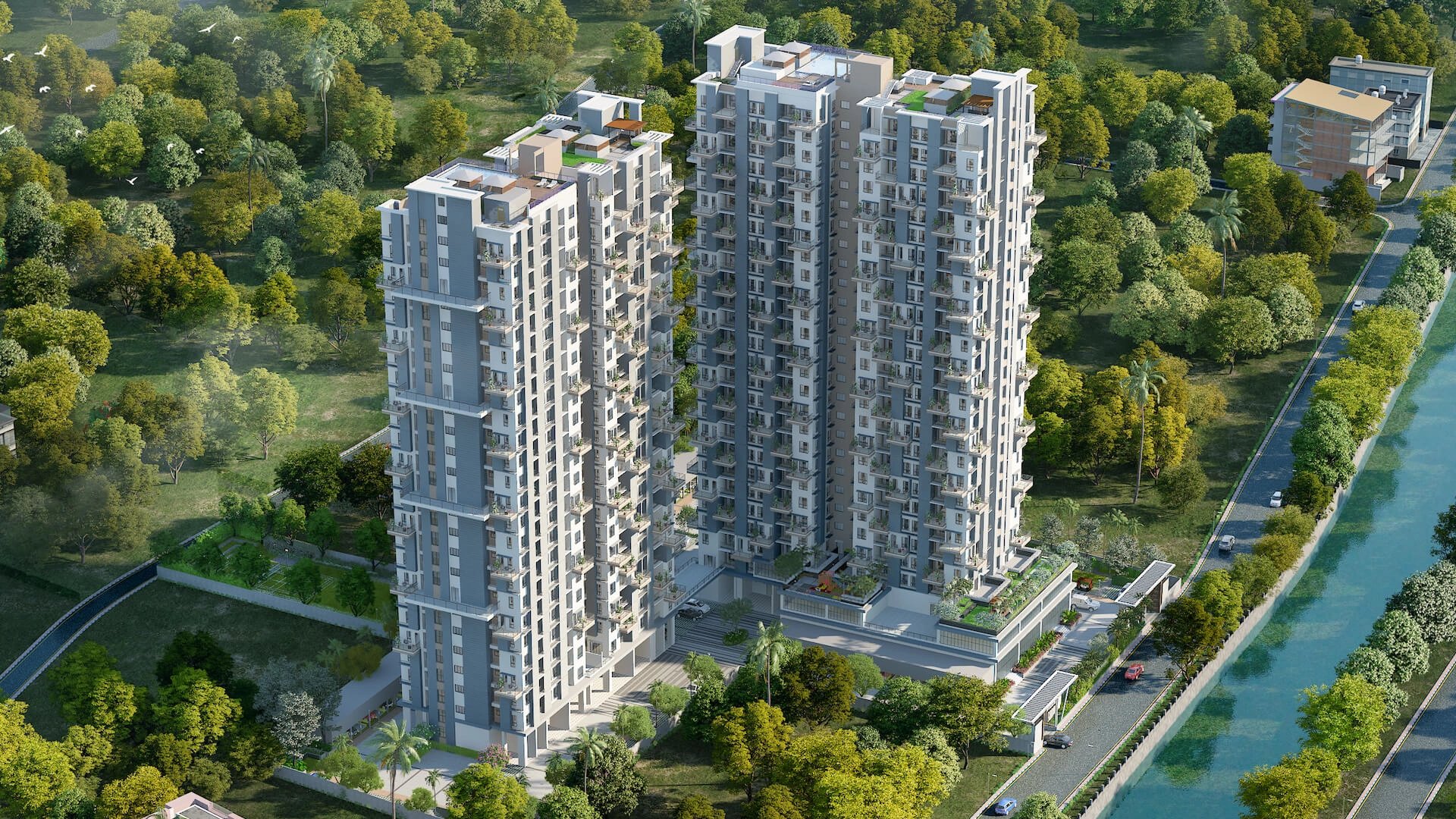 Luxury flats in Merlin Skygaze