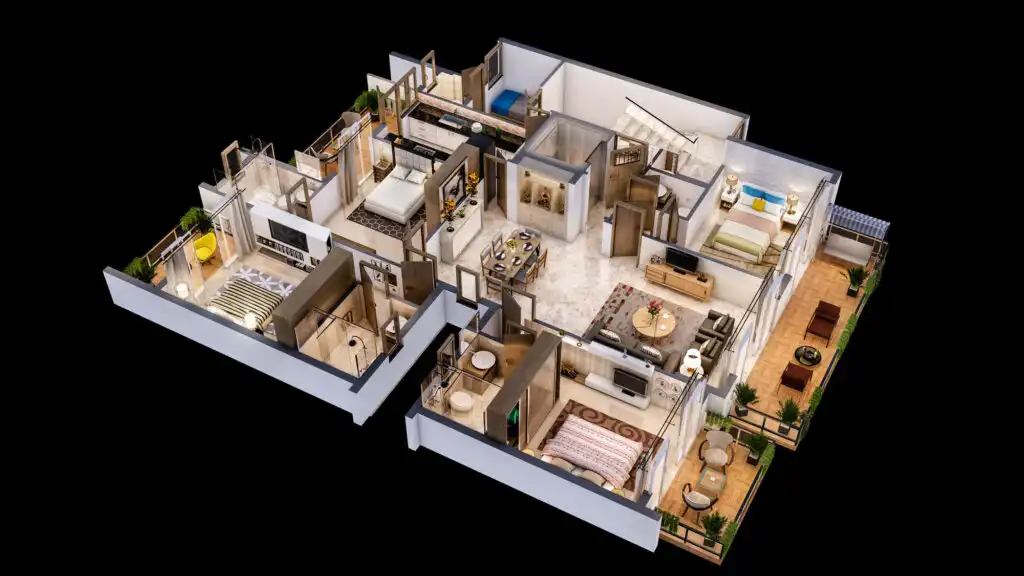 5 BHK Luxury Apartments - Apartment Image