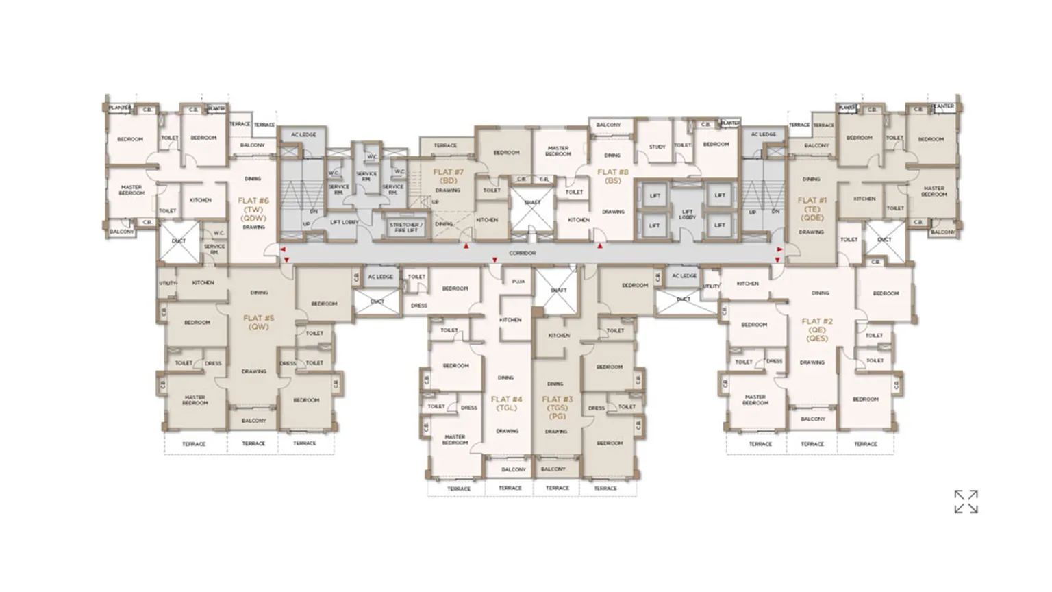 PRAVAH (Tower - 9) Image - Gallery of Eden Devprayag