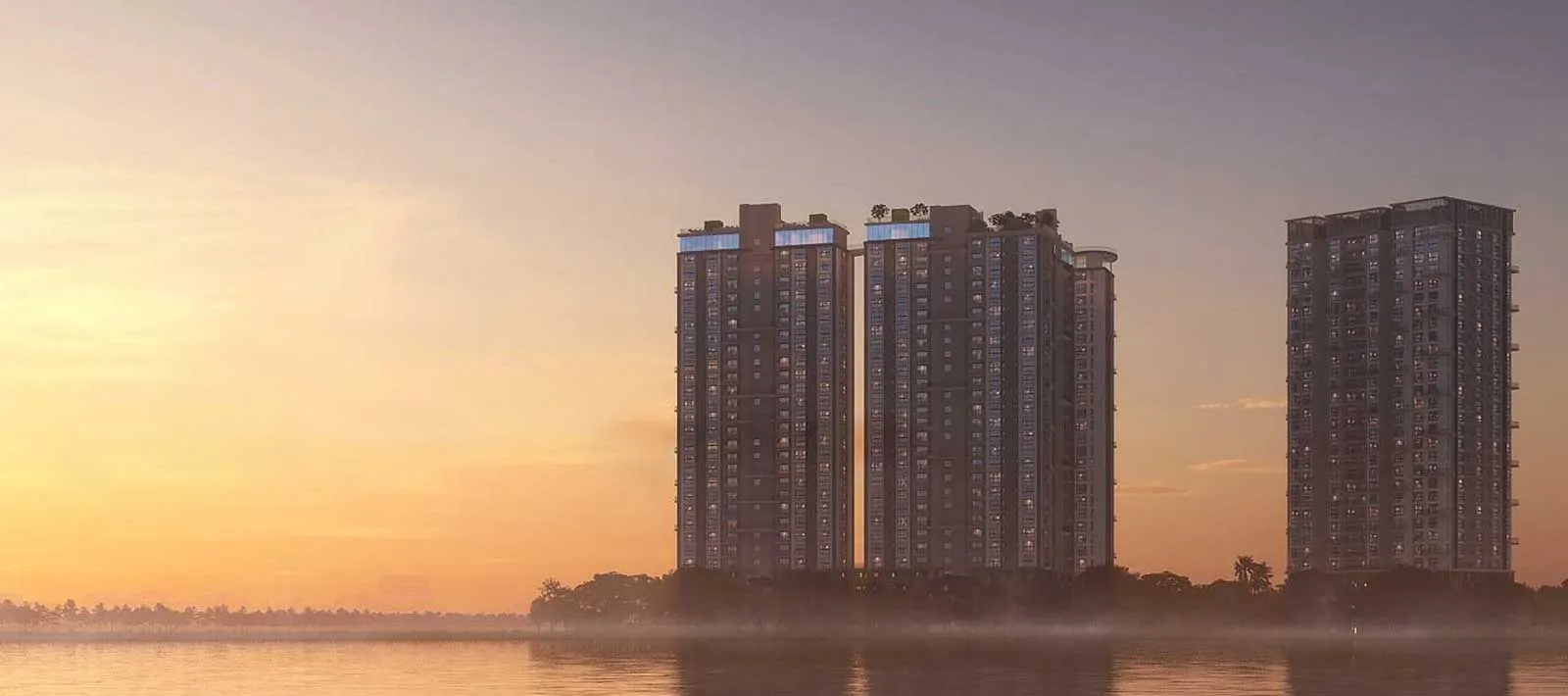 Panoramic East Kolkata Wetlands Views Image - Crown Aquaview Luxury Gallery